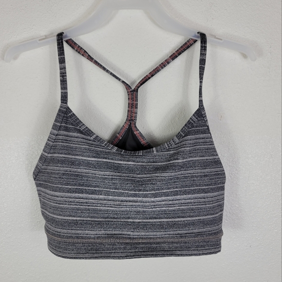 Lululemon sports bra gray Sz 4 - Picture 1 of 6